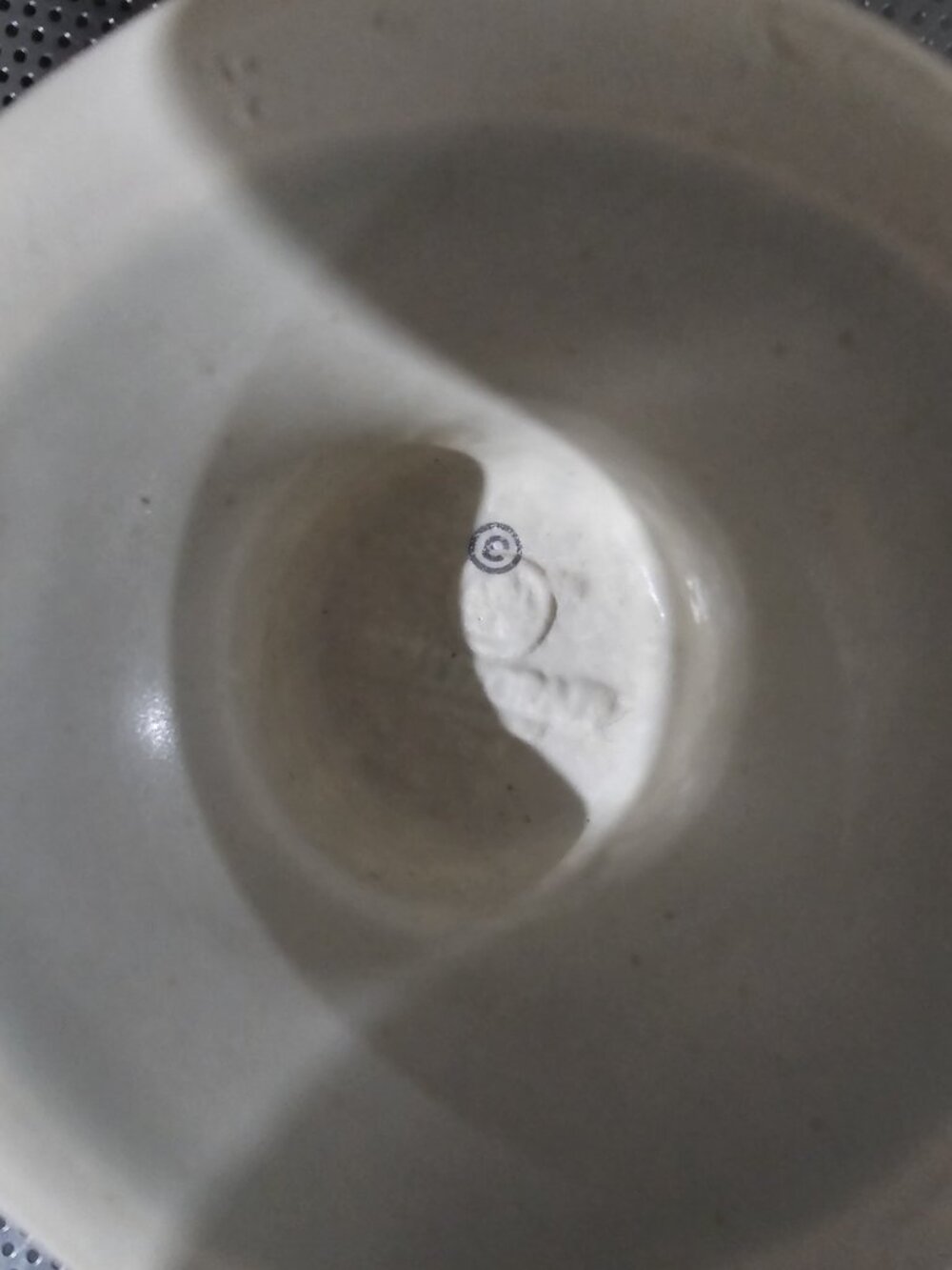 PFALTZGRAFF Retired 1984 Vintage HEIRLOOM Pedestal Stoneware Coffee Mug Floral - Picture 4 of 5